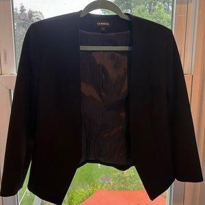 Express cropped blazer